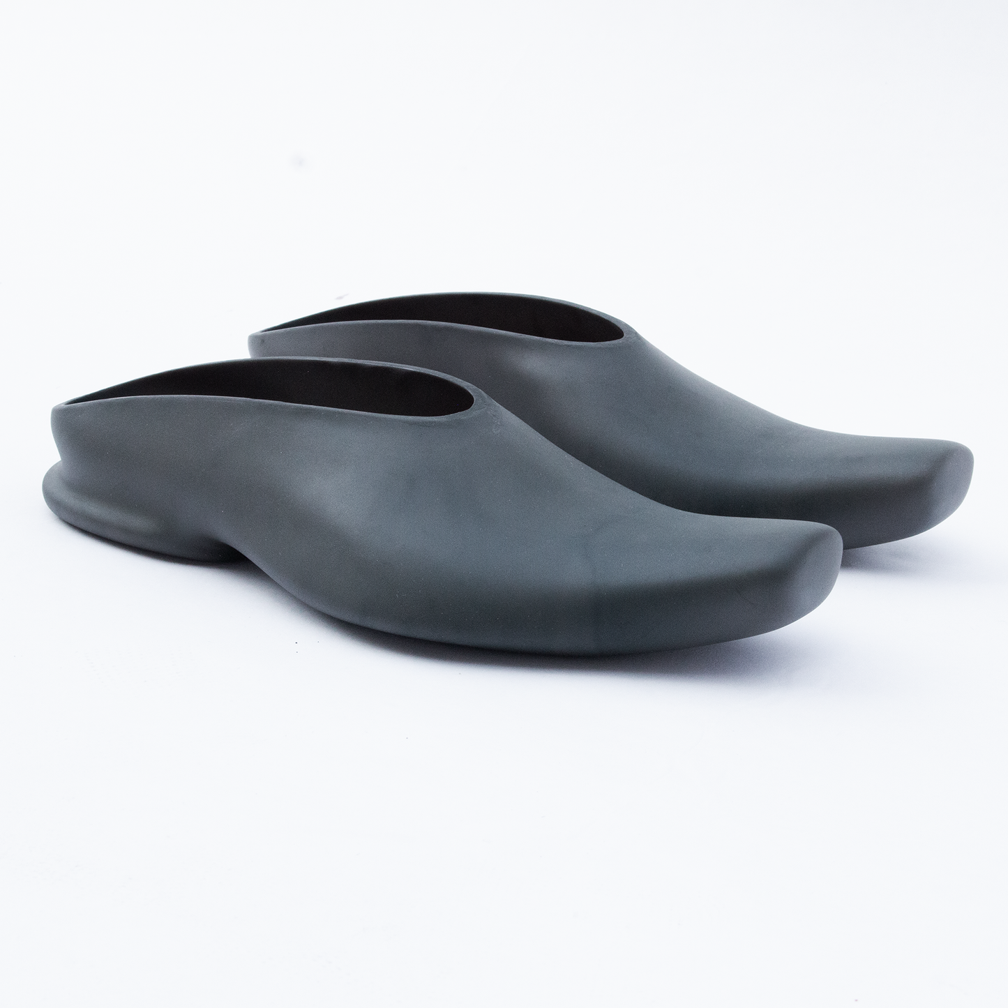 Soft Rubber Mules - Dark