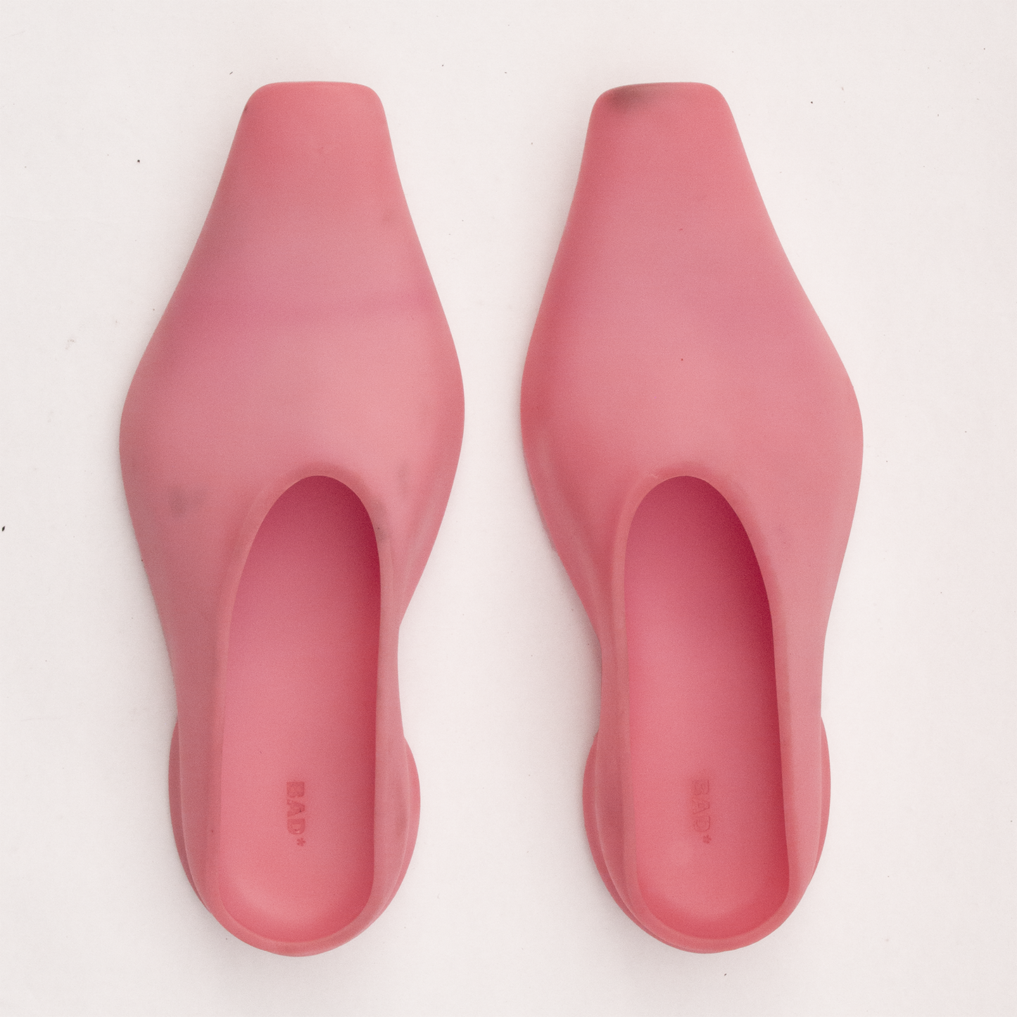 Soft Rubber Mules - Pink Dolphin