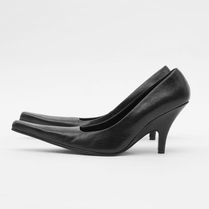 Cunty Leather Heels
