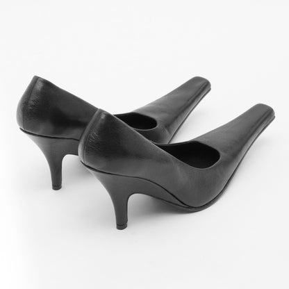 Cunty Leather Heels