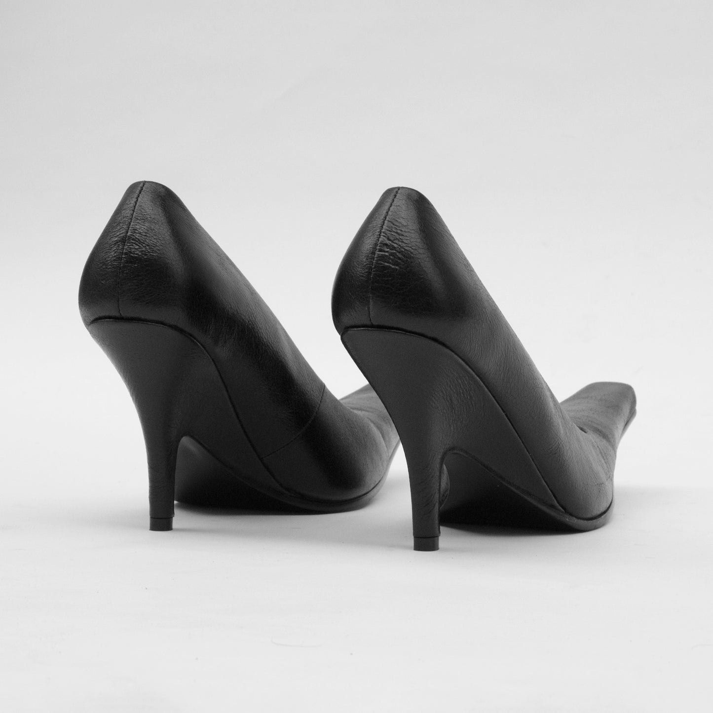 Cunty Leather Heels