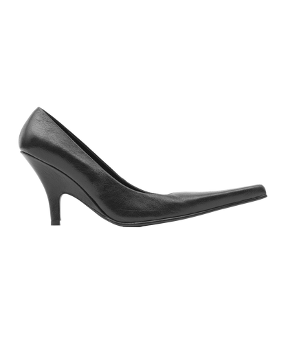 Cunty Leather Heels