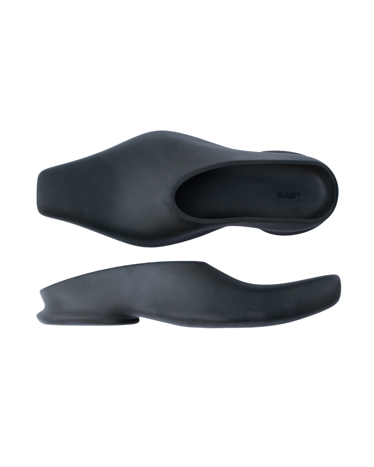 Soft Rubber Mules - Dark