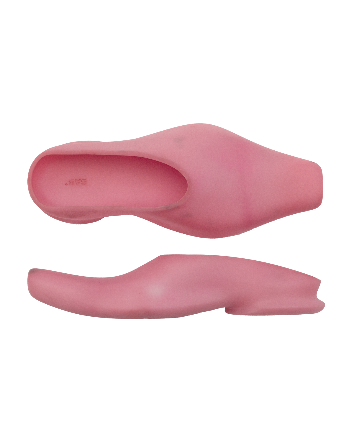 Soft Rubber Mules - Pink Dolphin