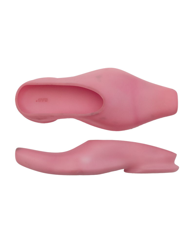 Soft Rubber Mules - Pink Dolphin