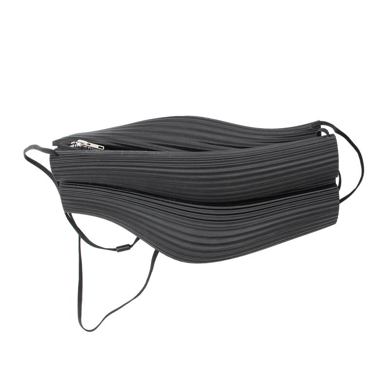 Rubber Sling Bag, Black